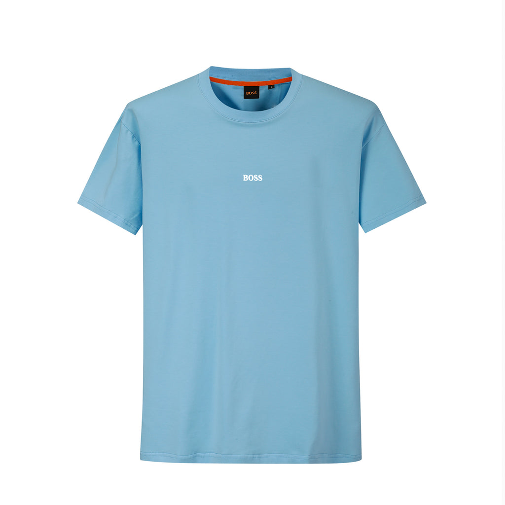 Camiseta 268078 Basica Azul Claro Para Hombre