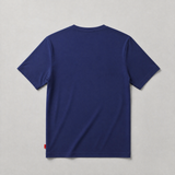 Camiseta 268080 Basica Azul Oscuro Para Hombre
