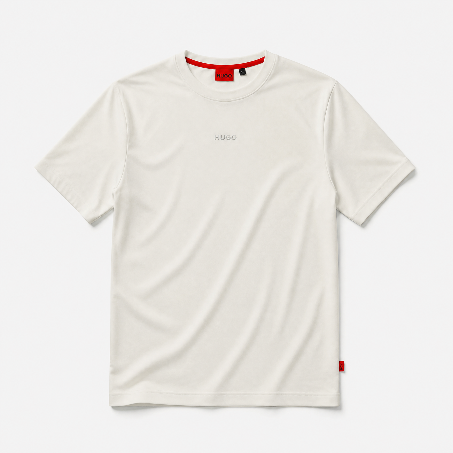 Camiseta 268080 Basica Crema Para Hombre