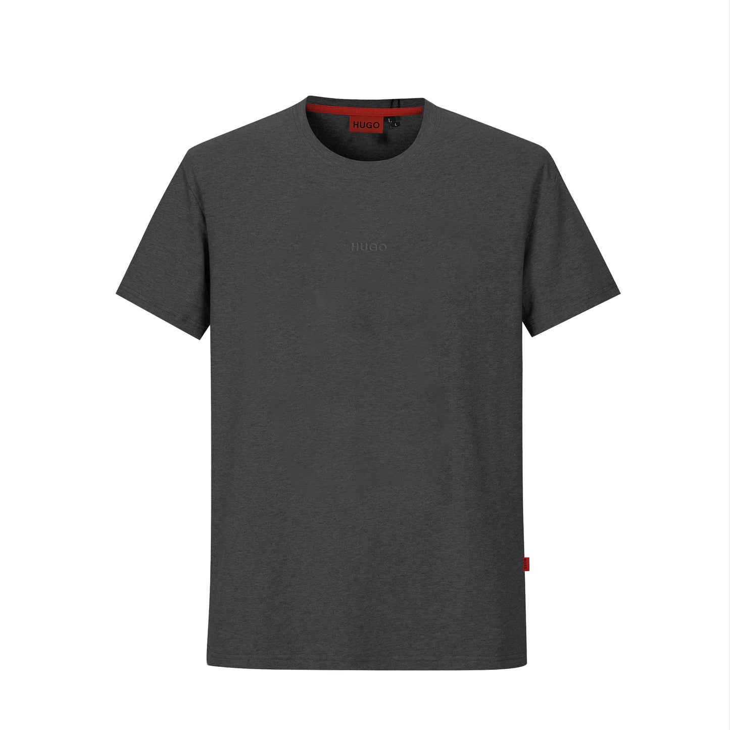 Camiseta 268080 Básica Gris Oscuro Para Hombre