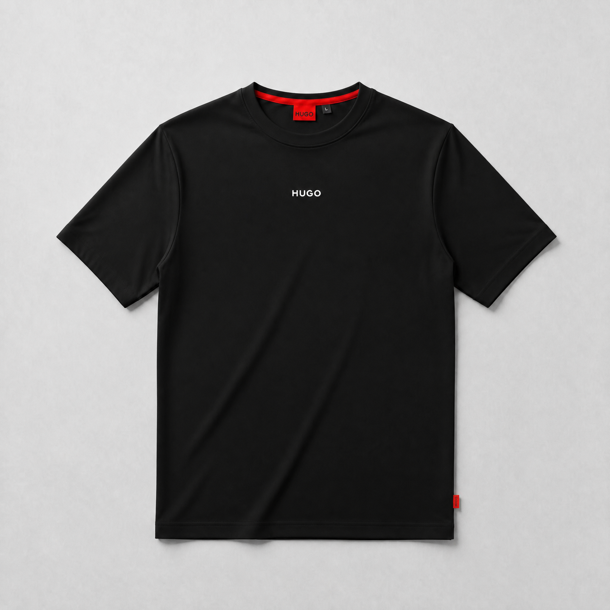 Camiseta 268080 Basica Negra Para Hombre