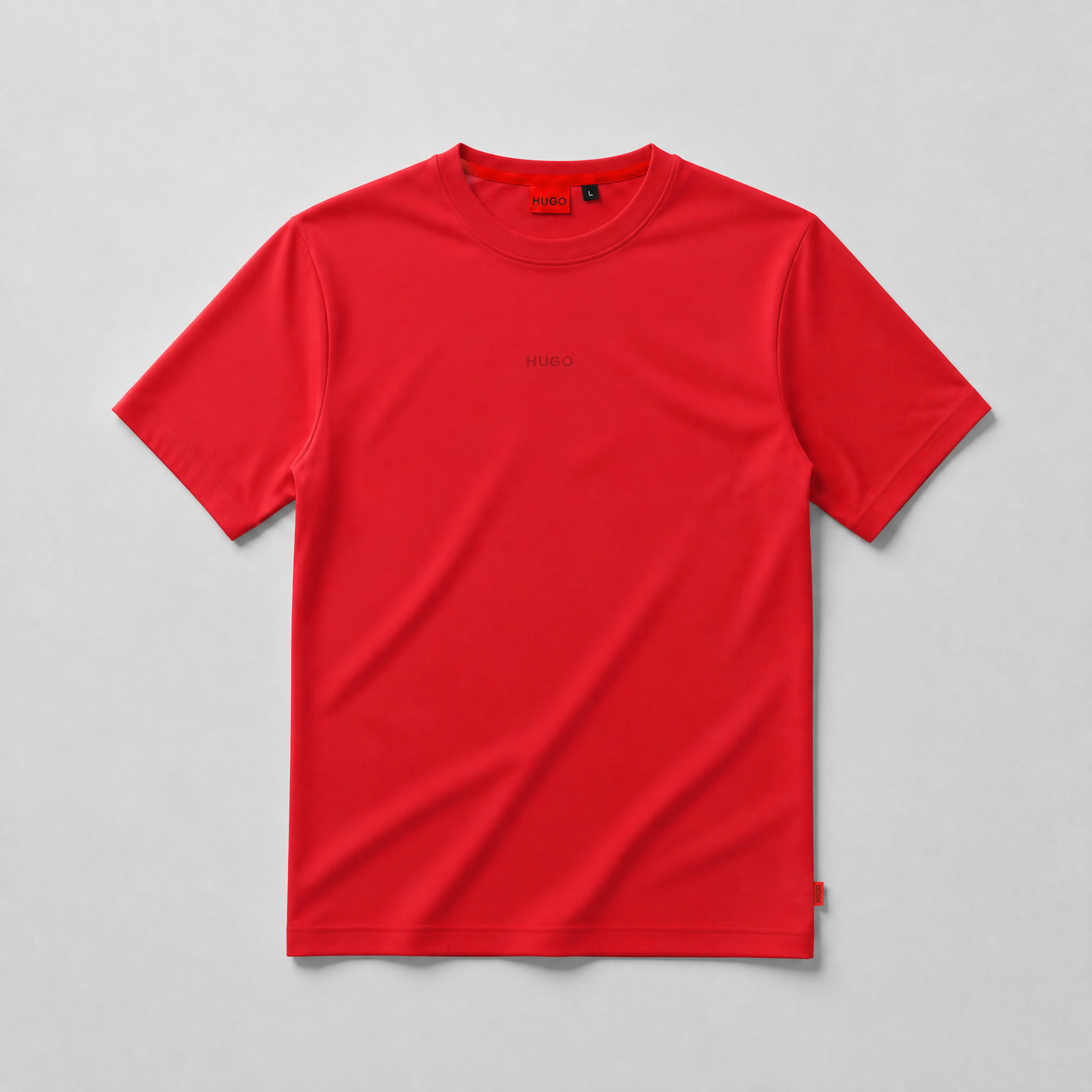 Camiseta 268080 Basica Roja Para Hombre