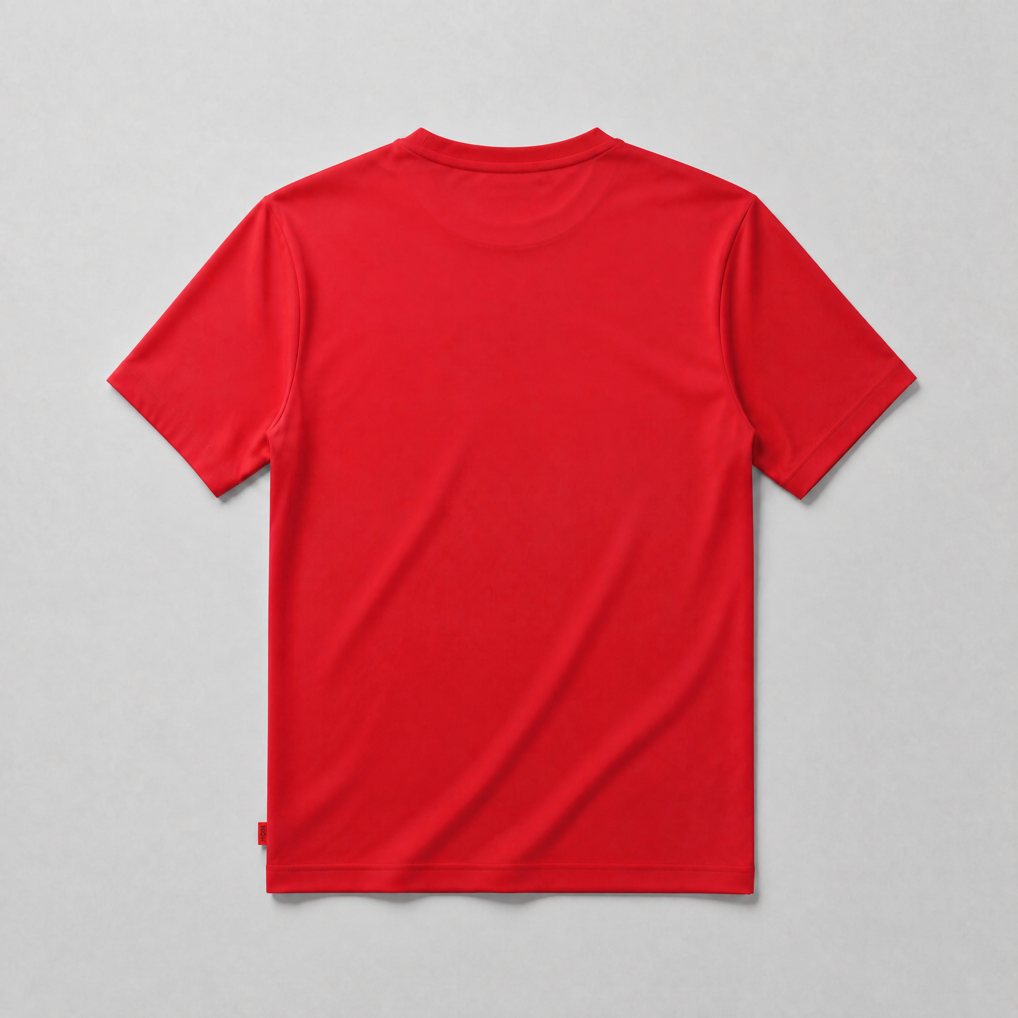 Camiseta 268080 Basica Roja Para Hombre
