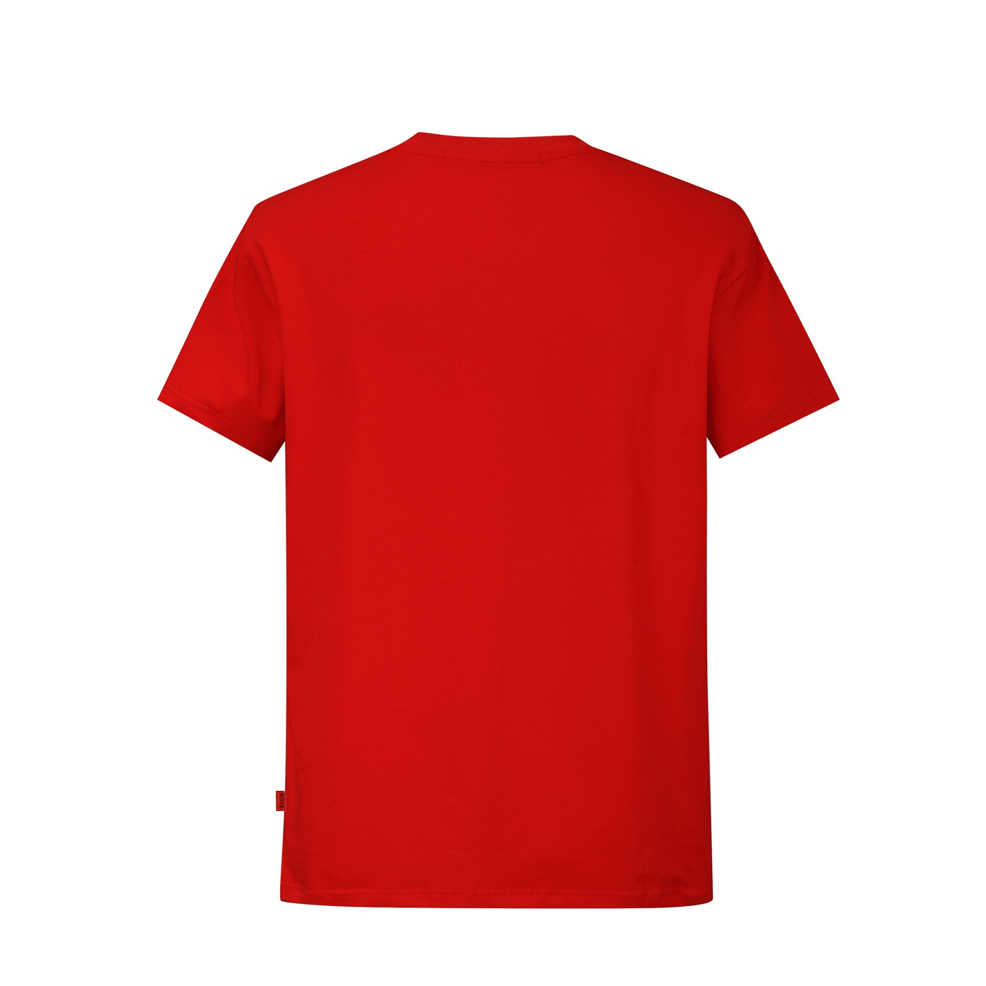 Camiseta 268080 Basica Roja Para Hombre