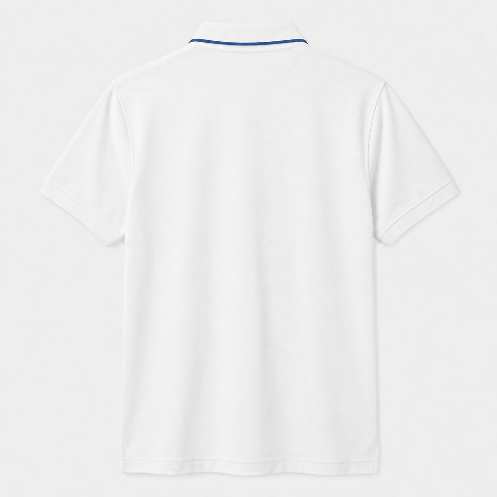 Camiseta 185043 Tipo Polo Blanco para hombre