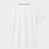 Camiseta 185043 Tipo Polo Blanco para hombre