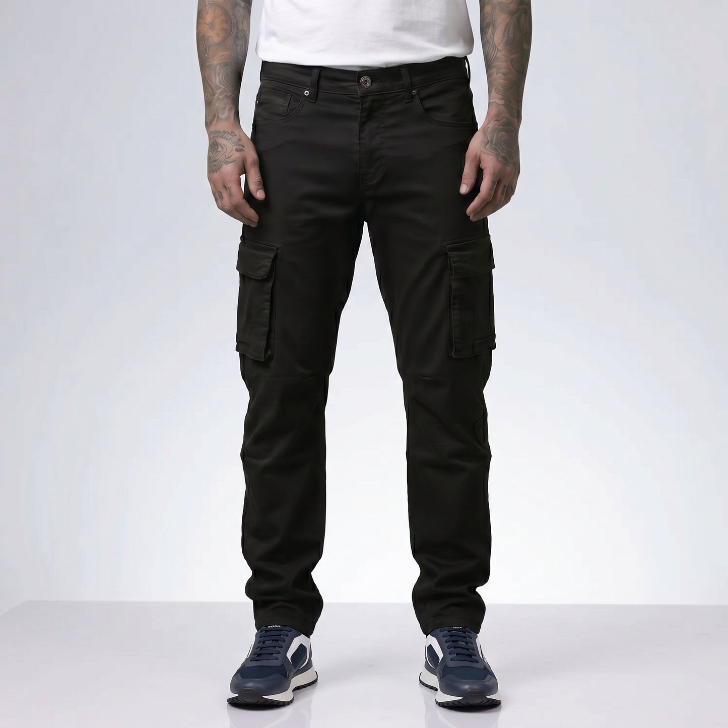 Jean G-S R013 Negro Para Hombre