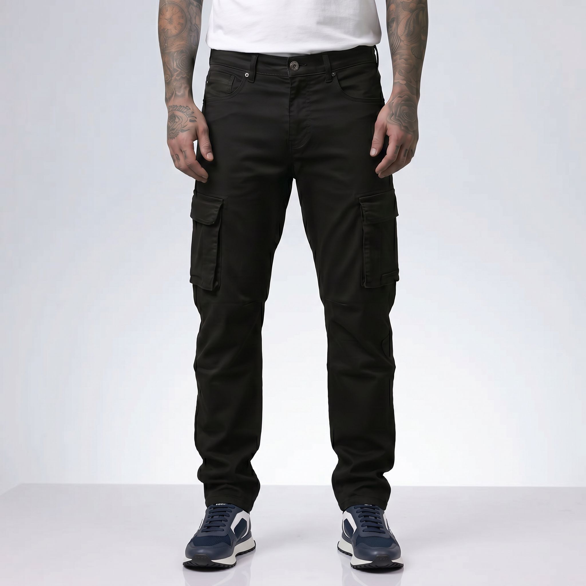 Jean G-S GR013 Negro Para Hombre