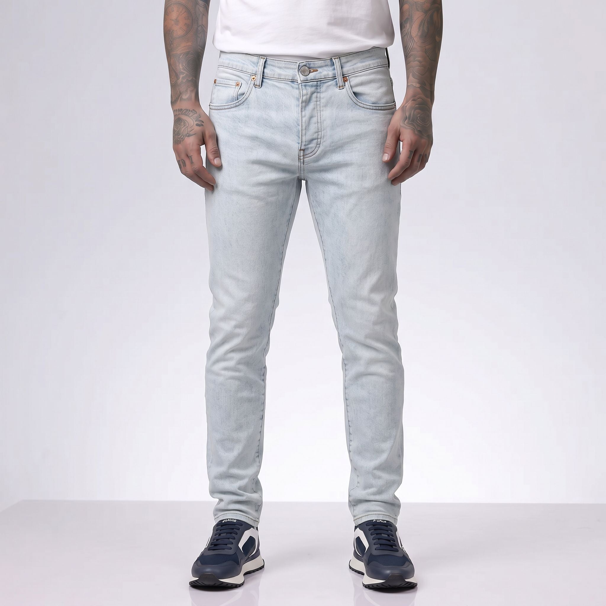 Jean PP U050 Azul Para Hombre
