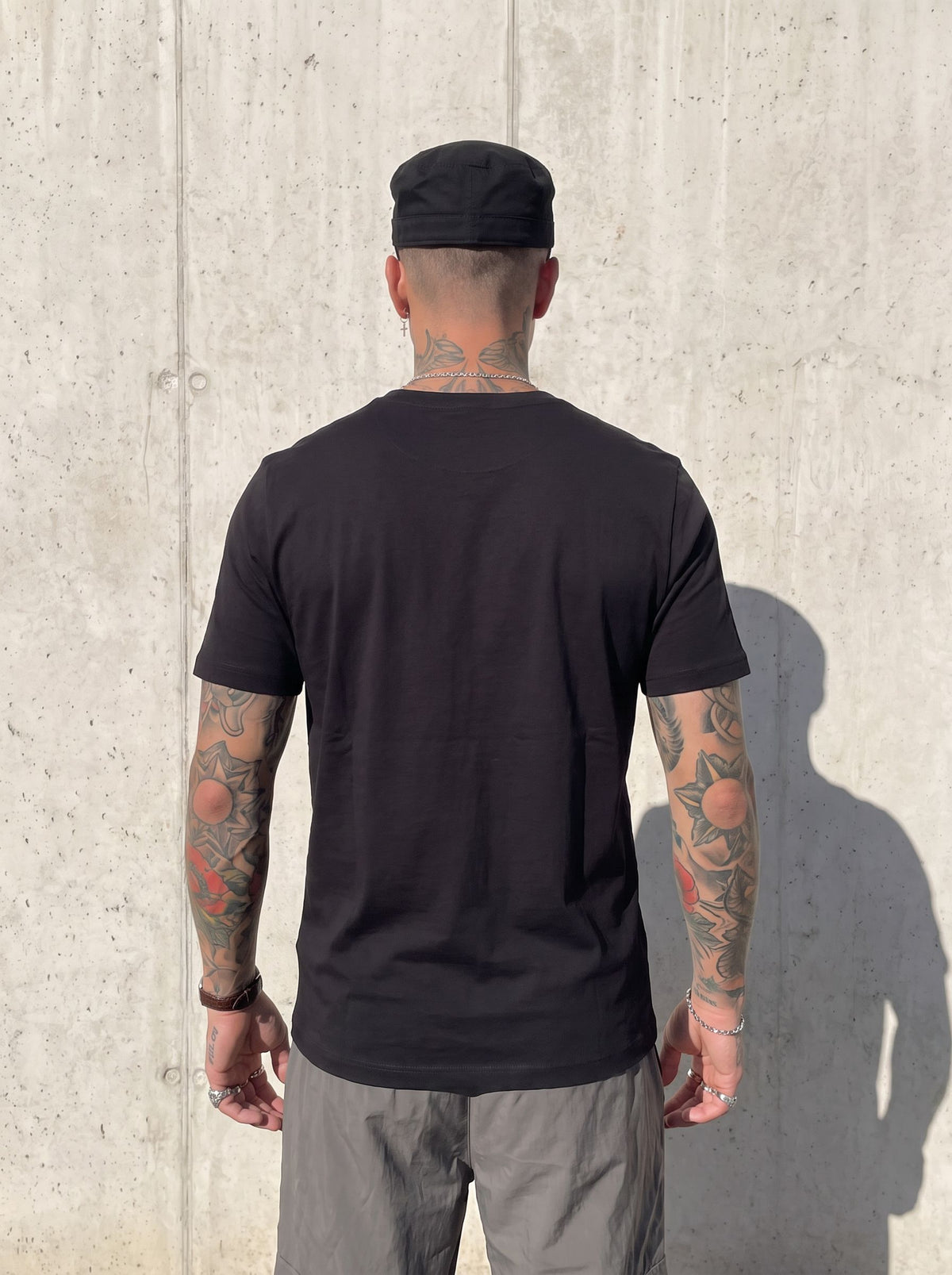 Camiseta 921037 Basica Negro para hombre