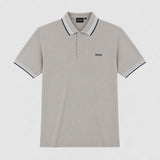Camiseta 918014 Tipo Polo Gris para hombre