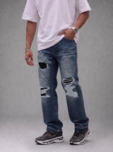 Jean PP PU069L Azul Para Hombre
