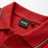 Camiseta 918019 Tipo Polo Rojo para hombre