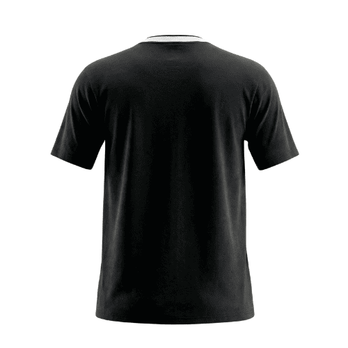 Camiseta 36023 Básica Negra Para Hombre