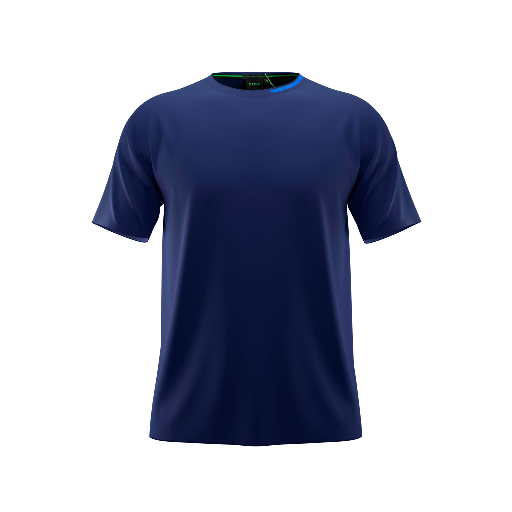 Camiseta 36023 Básica Azul Oscuro Para Hombre