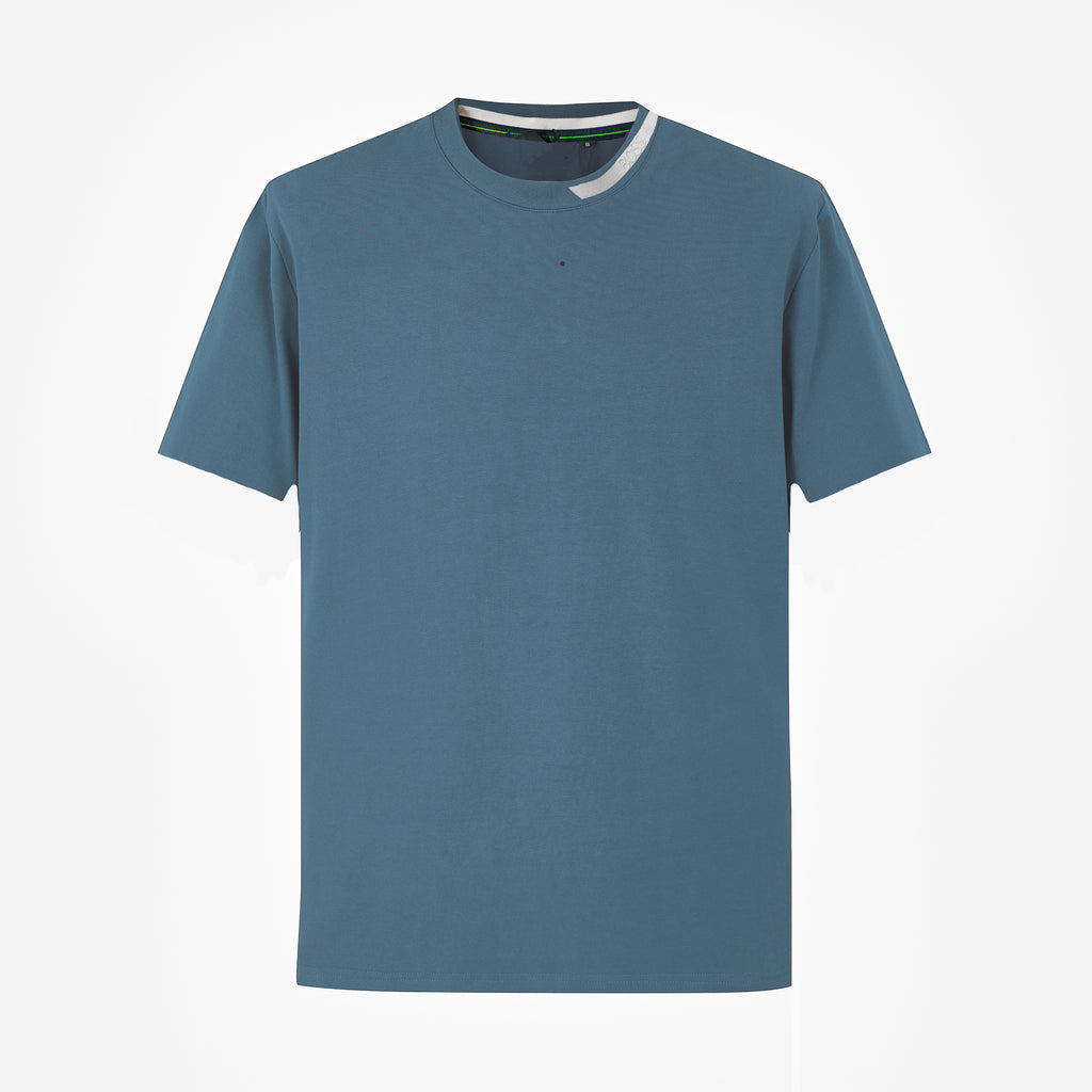 Camiseta 36023 Básica Azul Grisáceo Para Hombre