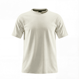 Camiseta 36023 Básica Crema Para Hombre