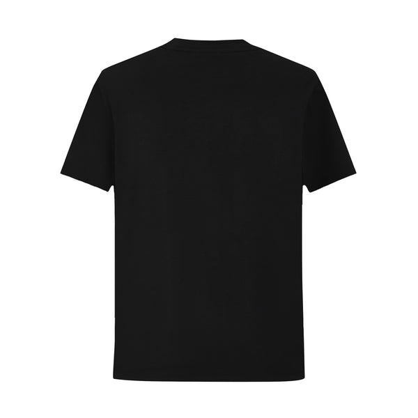 Camiseta 36032 Estampada Negra Para Hombre