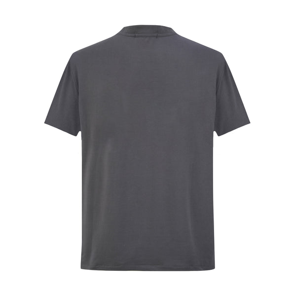 Camiseta 36090 Basica Gris Oscuro Para Hombre