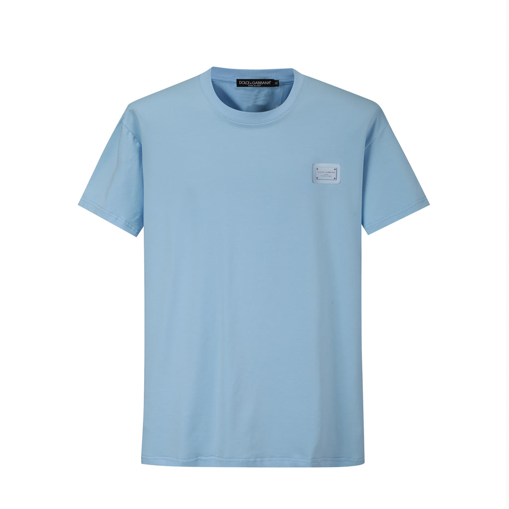Camiseta 86033 Basica Azul Para Hombre