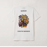 Camiseta 661106 Estampada Blanca Para Hombre