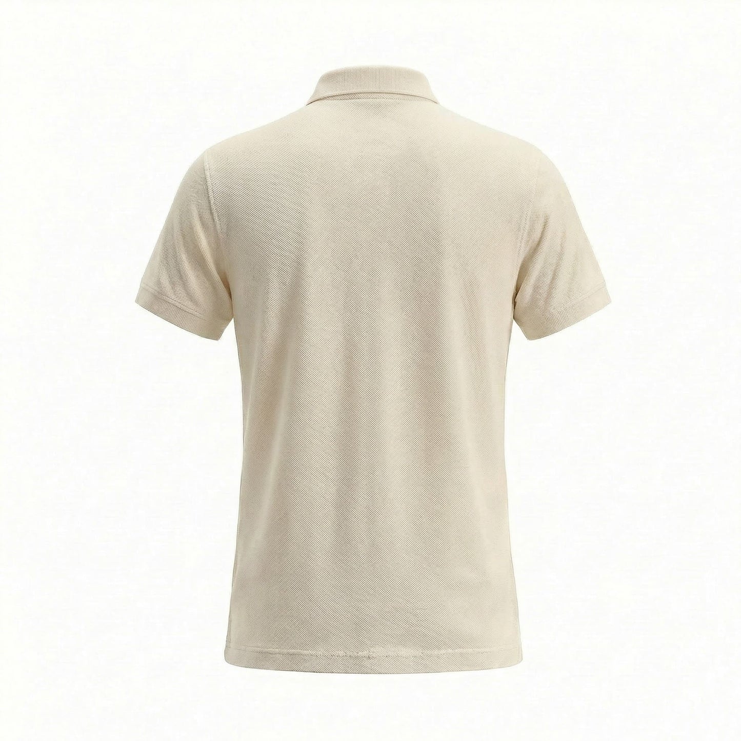 Camiseta 38032 Tipo Polo Crema Para Hombre
