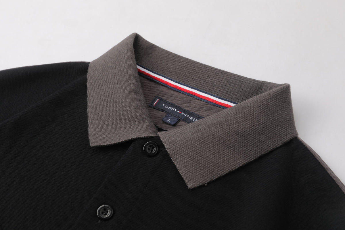 Camiseta 185047 Tipo Polo Negro para hombre