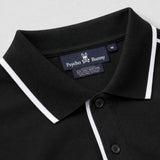 Camiseta 185033 Tipo Polo Negro para hombre