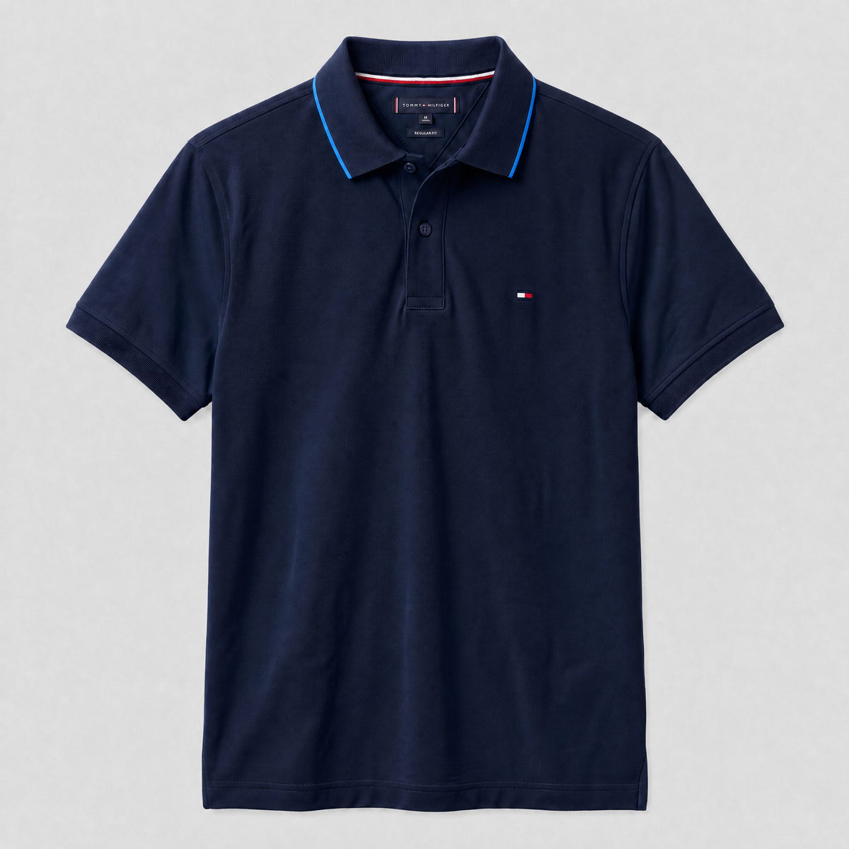 Camiseta 185043 Tipo Polo Azul Oscuro para hombre