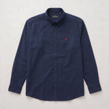 Camisa 50018 Manga larga  Azul Oscuro para hombre