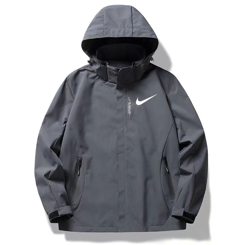 Chaqueta Deportiva Gris Oscuro Para Hombre Ref. 4100