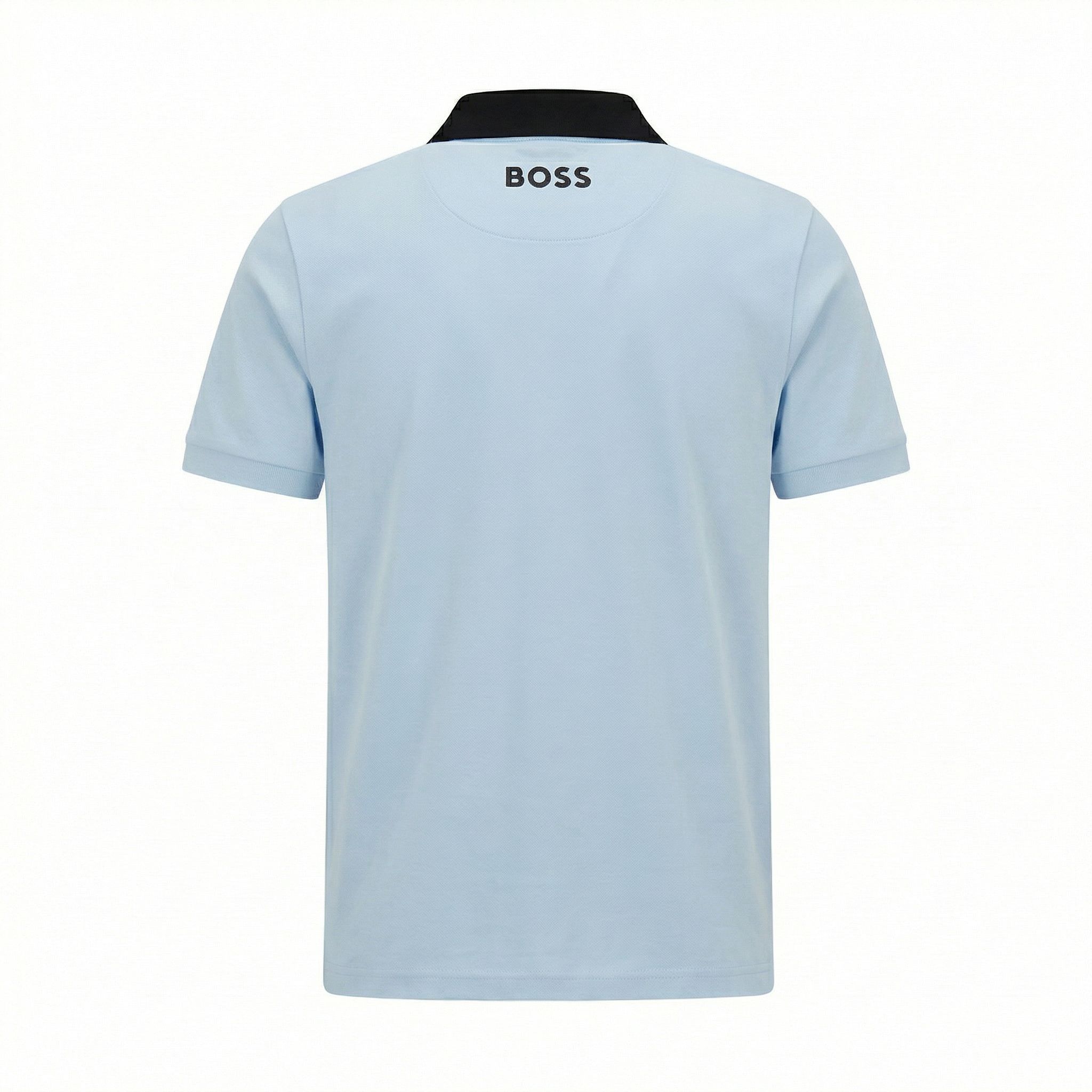 Camiseta 918006 Tipo Polo Azul Claro para hombre