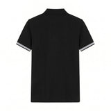 Camiseta 918013 Tipo Polo Negro para hombre