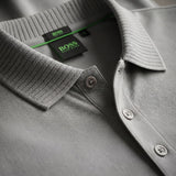 Camiseta 185024 Tipo Polo Gris para hombre