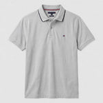 Camiseta 185043 Tipo Polo Gris claro Para Hombre