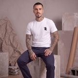 Camiseta 661114 Estampada Blanco para hombre