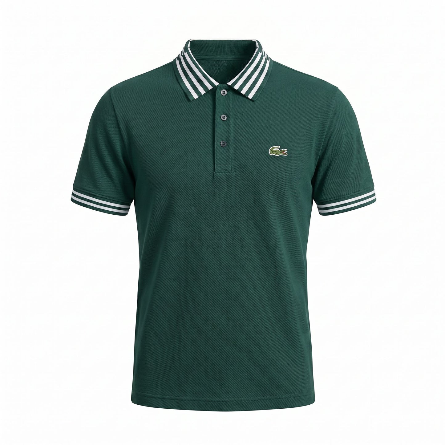 Camiseta 918010 Tipo Polo Verde Oscuro para hombre