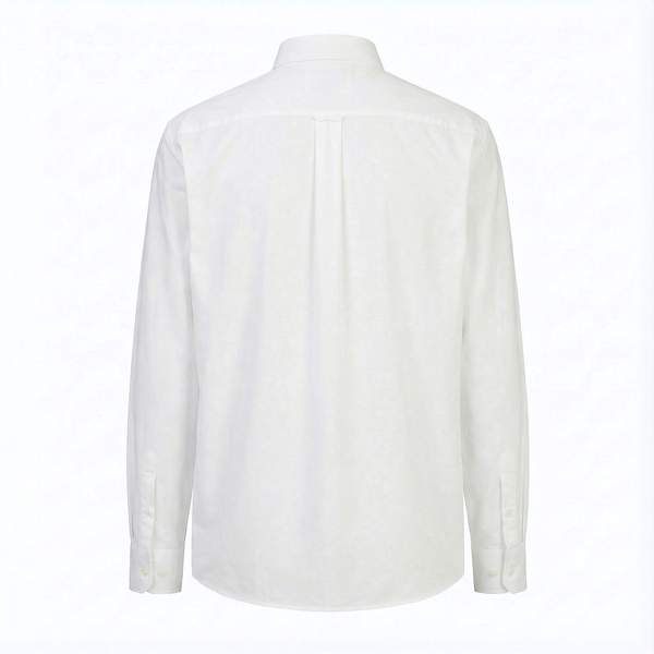 Camisa 50009 Blanca Manga Larga para Hombre