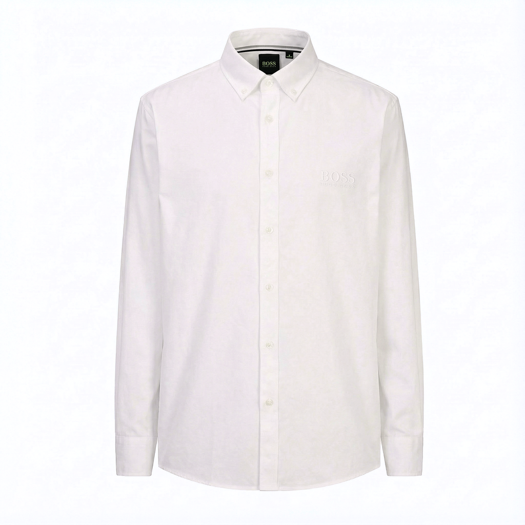 Camisa 50009 Crema Manga Larga para Hombre