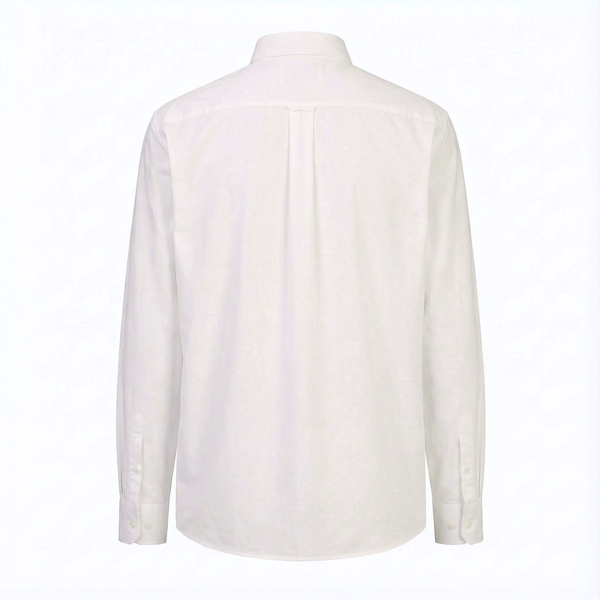 Camisa 50009 Crema Manga Larga para Hombre