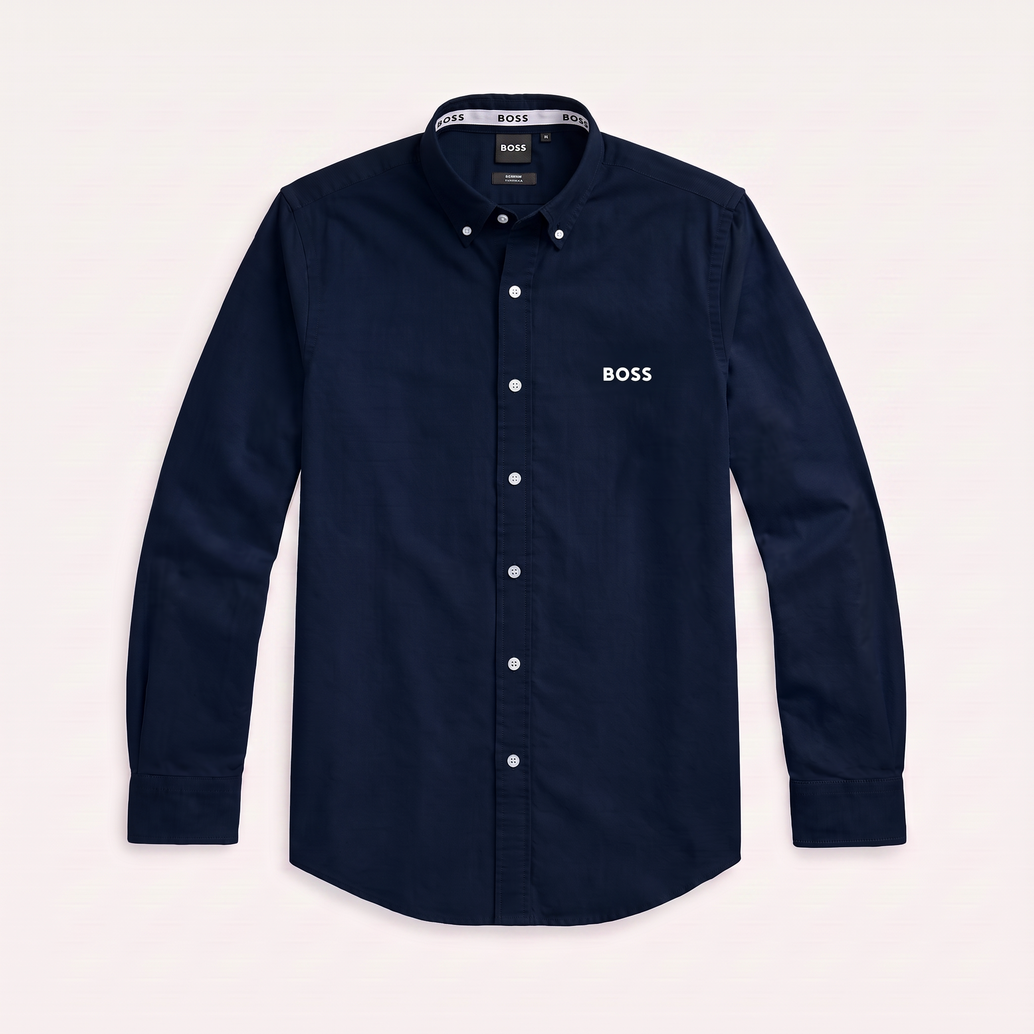 Camisa 50009 Azul Oscuro para hombre