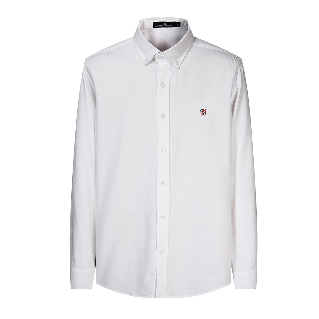 Camisa 50010 Blanca Manga Larga para Hombre