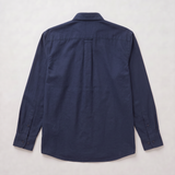 Camisa 50018 Manga larga  Azul Oscuro para hombre