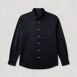 Camisa 50021 Manga larga  Negro para hombre