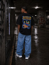 Camiseta 788364 Oversize Negro para hombre