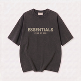 Camiseta 528001*1 Oversize Pickling Negra/Cafe Para Hombre