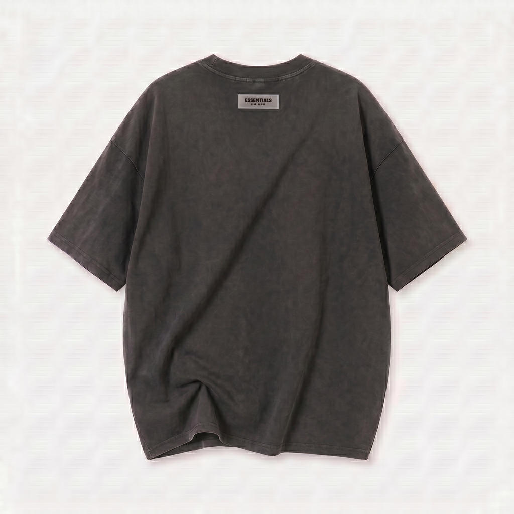 Camiseta 528001*1 Oversize Pickling Negra/Cafe Para Hombre