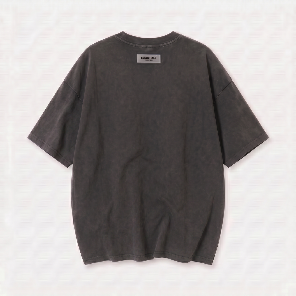 Camiseta 528001*1 Oversize Pickling Negra/Blanca Para Hombre