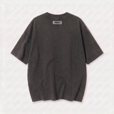 Camiseta 528001*1 Oversize Pickling Negra/Azul Para Hombre