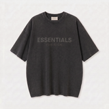 Camiseta 528001*1 Oversize Pickling Negra/Negra Para Hombre